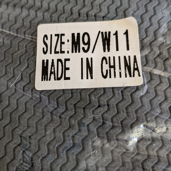 BBC Navy Blue Canvas Unisex Slip On Shoes Men Size 9 Womens Size 11 New - Picture 6 of 6